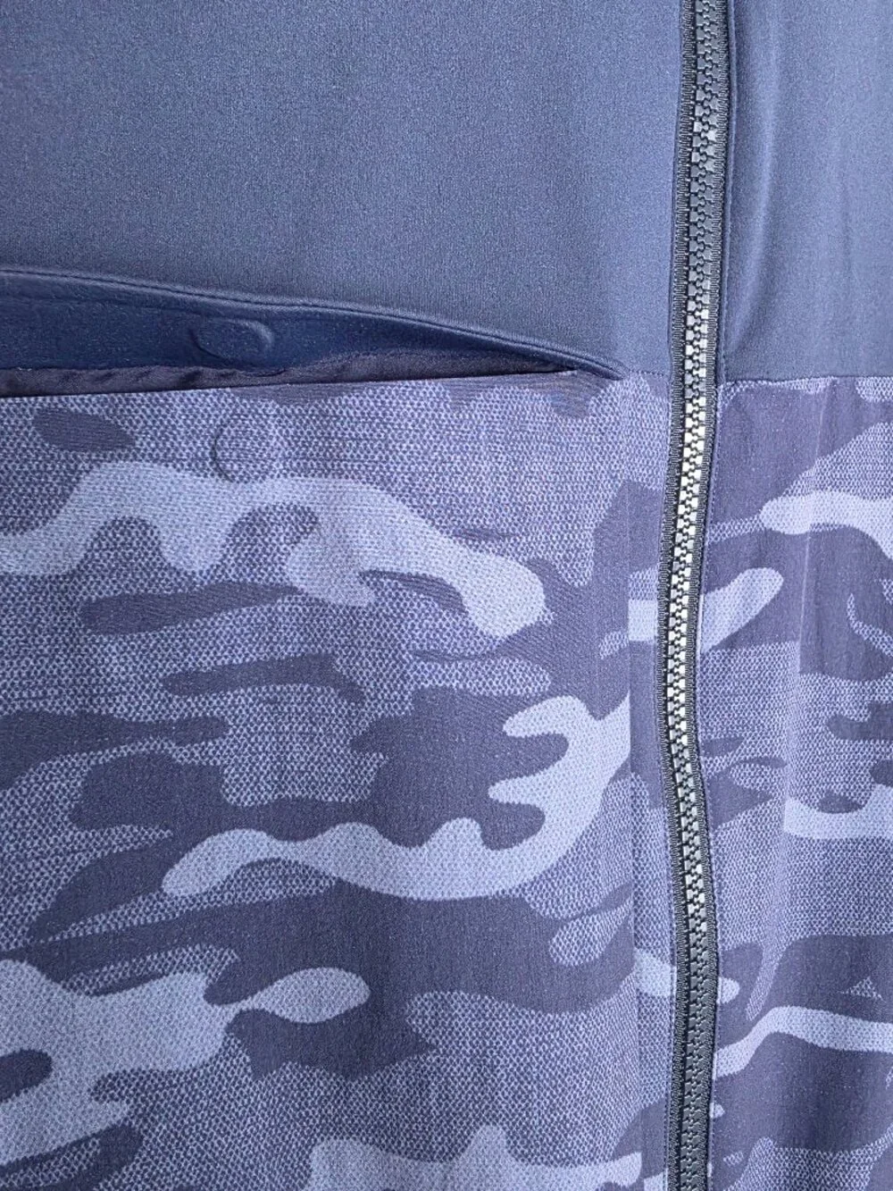 Johnnie-O Callahan Hooded Performance Camo Jacket Nylon Navy Blue Size XXL